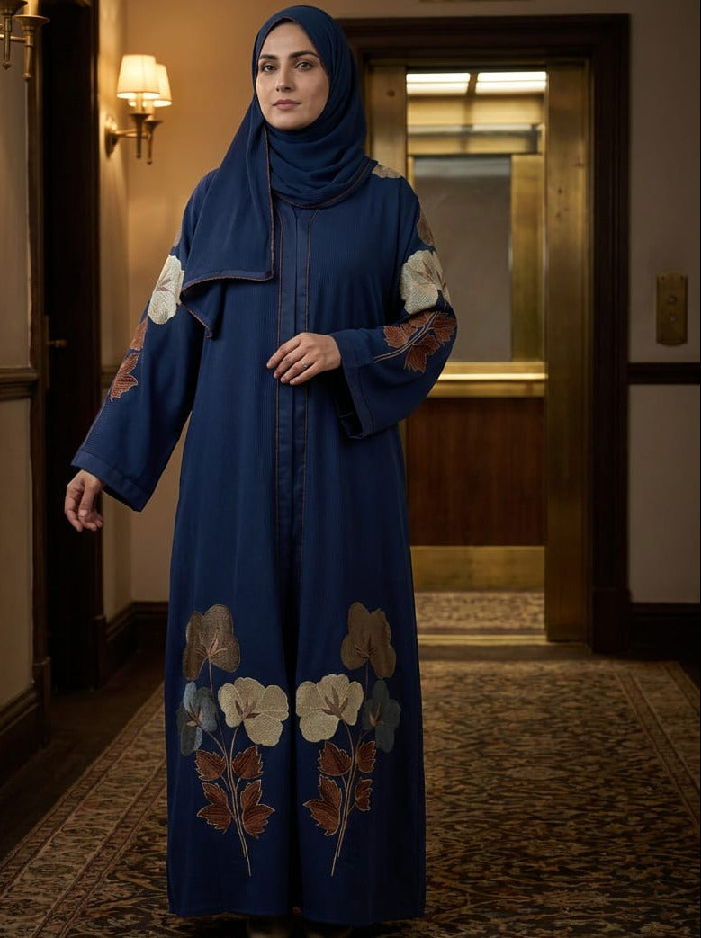 Abaya with Matching Hijab1