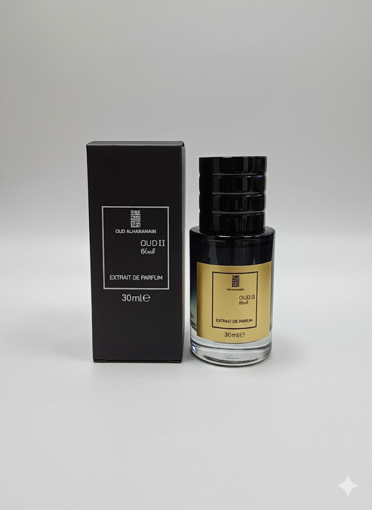 Oud III Black Extrait De Parfum 30ml by Oud Al Haramain | Intense Musk & Oud