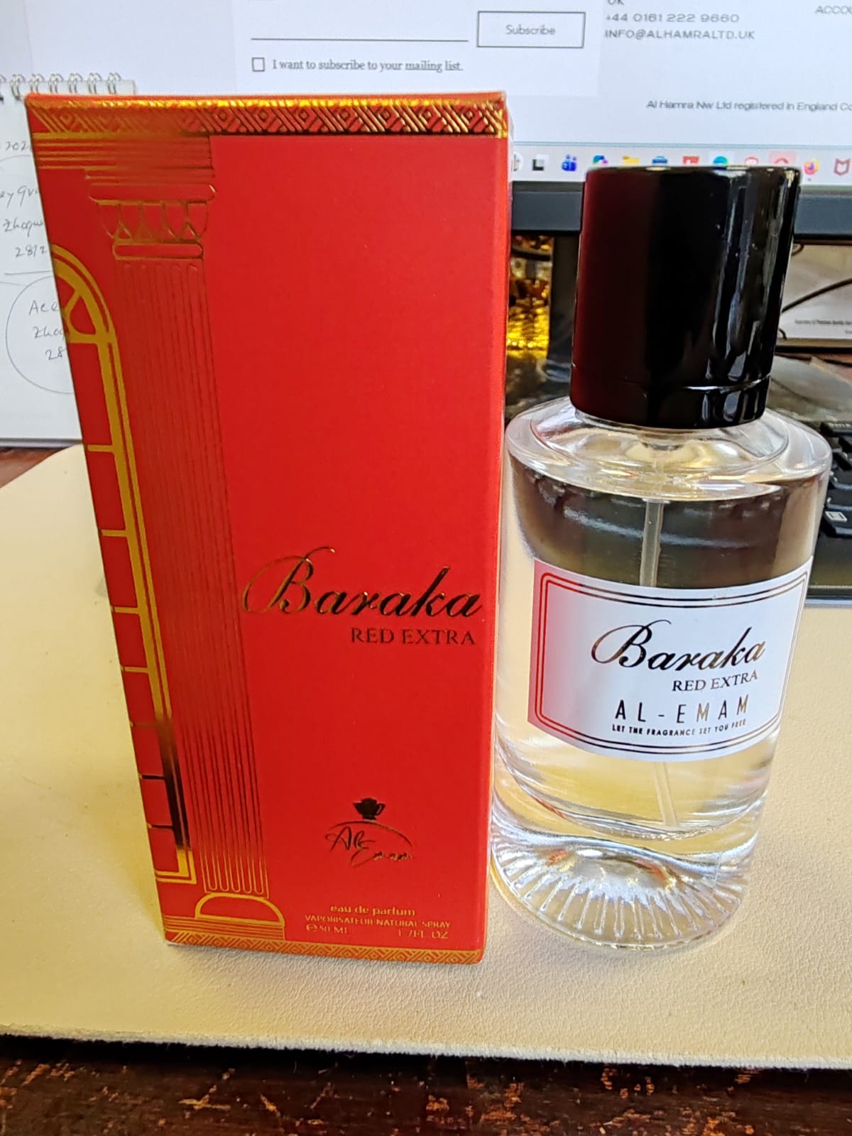 BARAKA RED EXTRA Eau de Parfum 50ml by Al-Emam