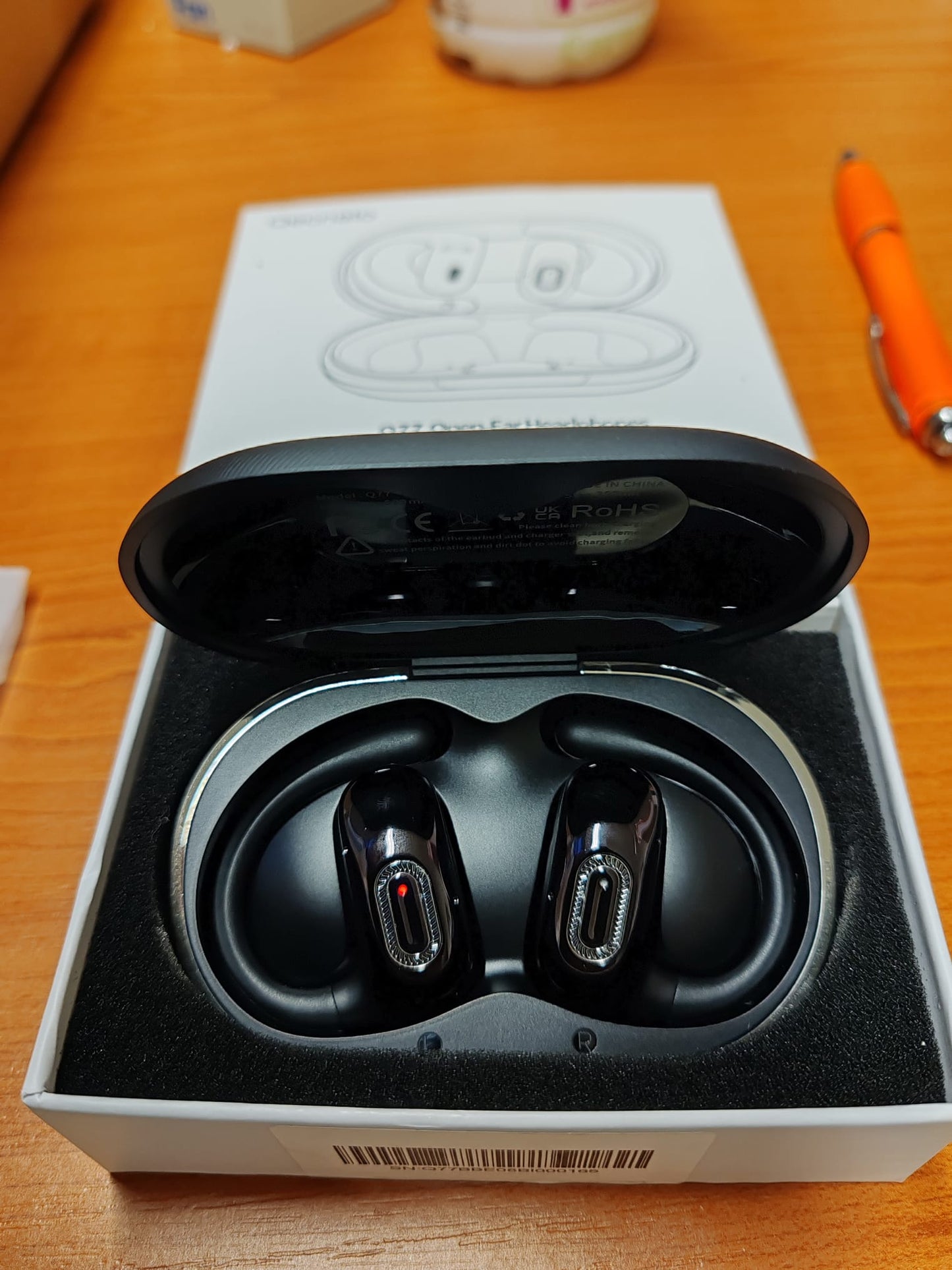 Qecnato Q77 Open Ear Headphones Bluetooth 5.4 – Wireless Earbuds with Ear Hooks,