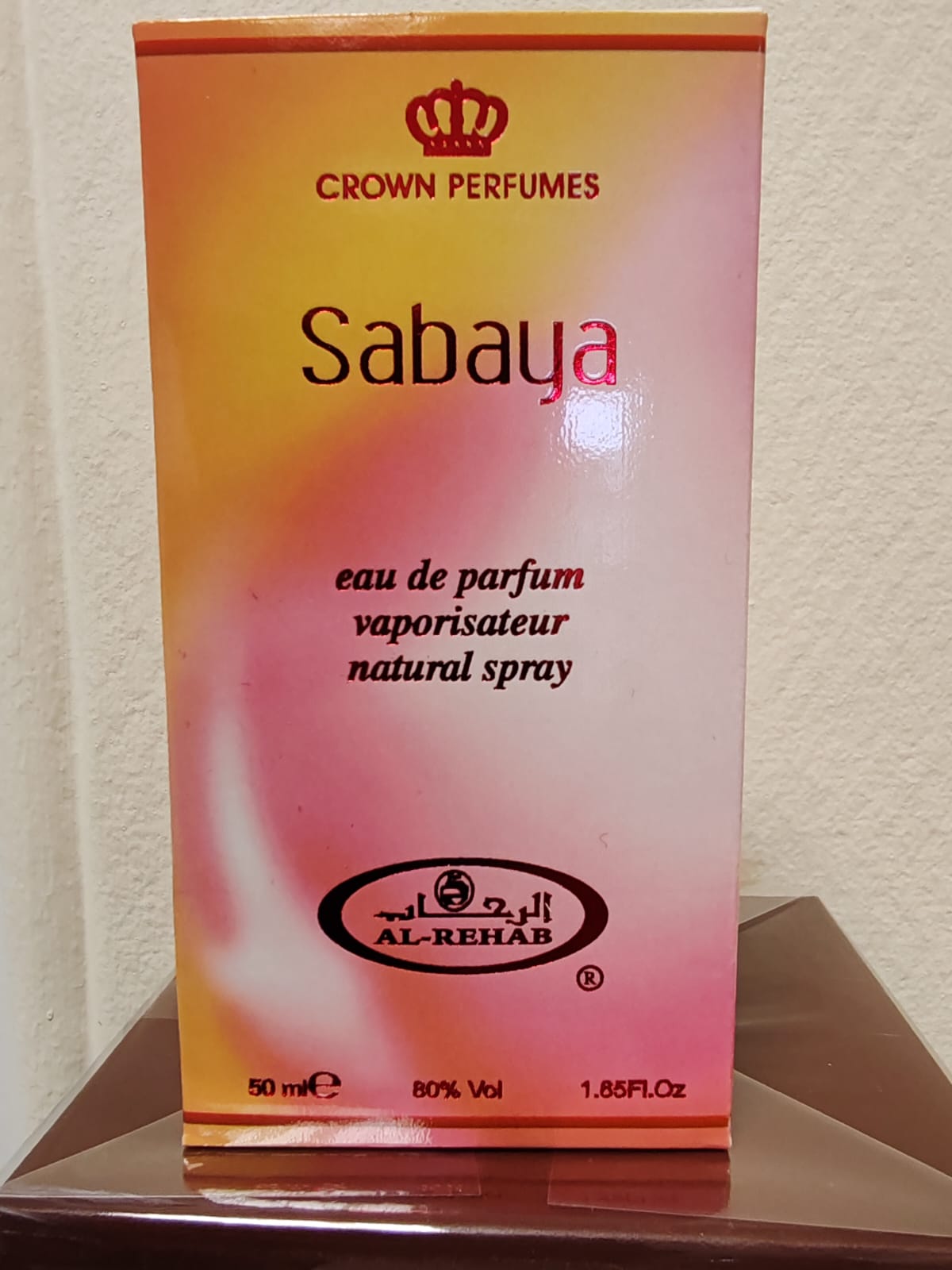 Crown Perfumes Sabaya Eau De Parfum Vaporisateur Natural Spray 50ml