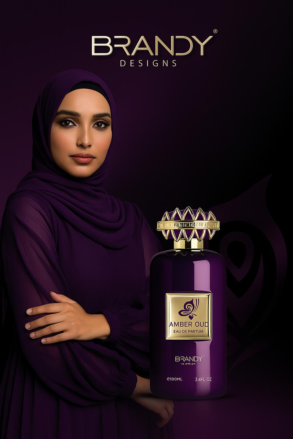 Amber Oud Eau de Parfum 100ml | Luxury Long Lasting Unisex Oud Fragrance