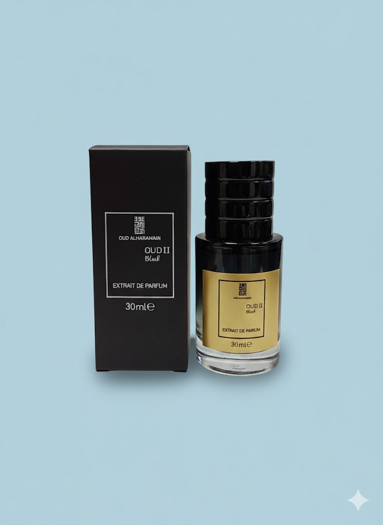 Oud II Black Extrait De Parfum 30ml by Oud Al Haramain | Intense Unisex Oud