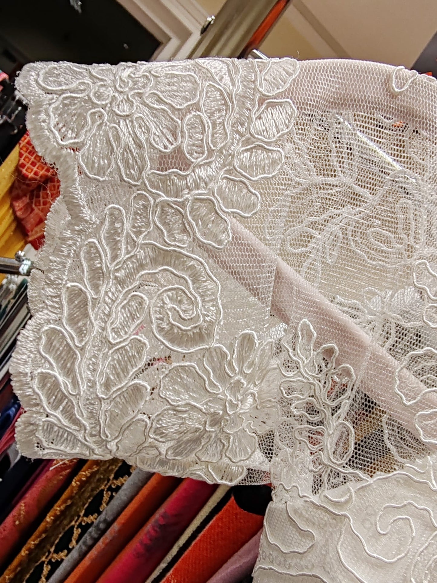 Girl party Dress, birthday, wedding, Elegant Lace and Tulle A-Line Flower Y6/7