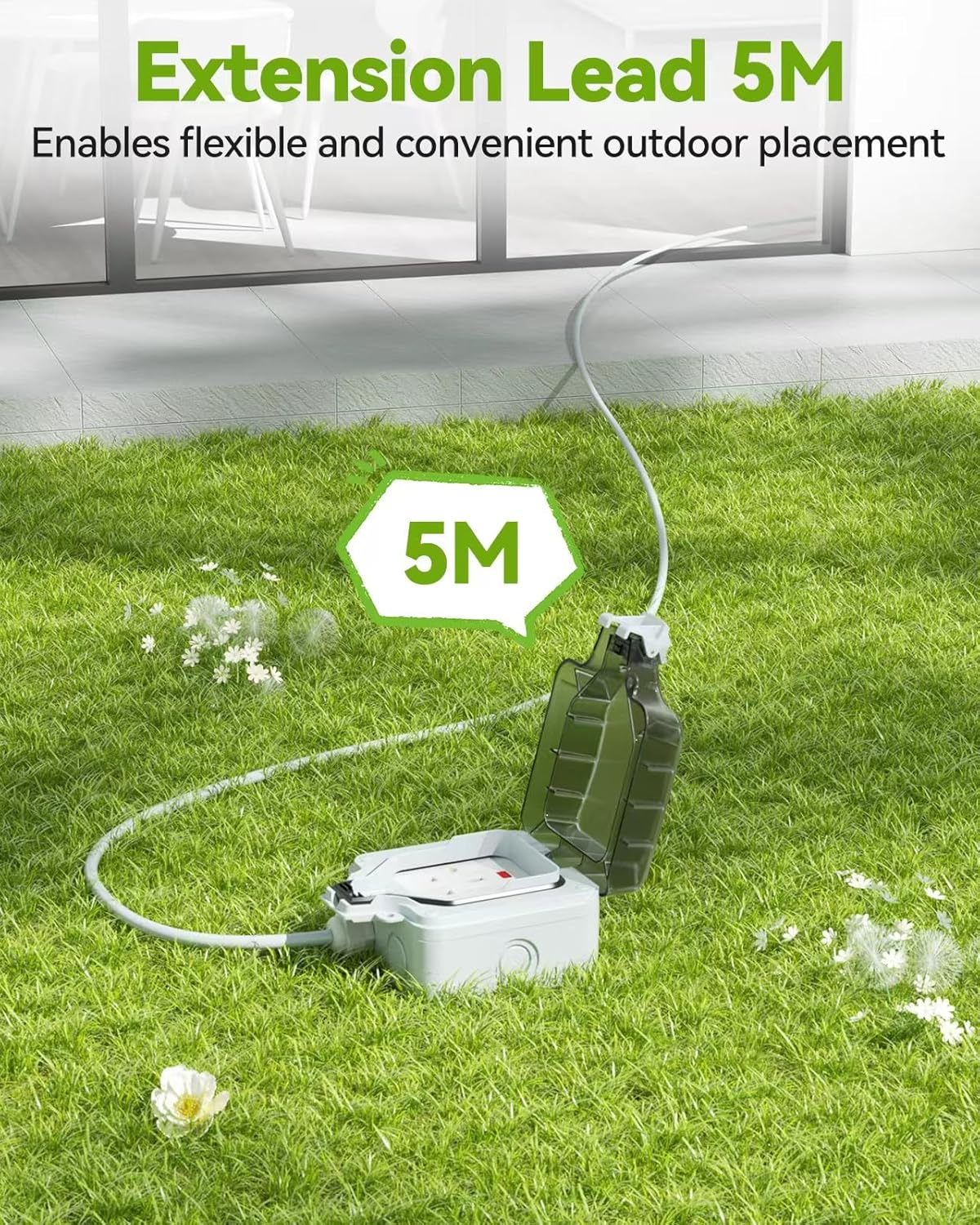 Outdoor Extension Lead Waterproof IP66