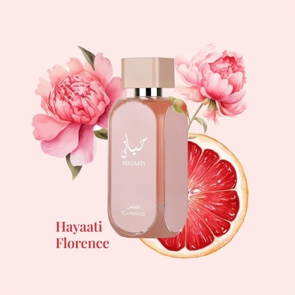 Hayaati Florence EDP Perfume Spray - Arabian UAE Luxury Women Fragrance