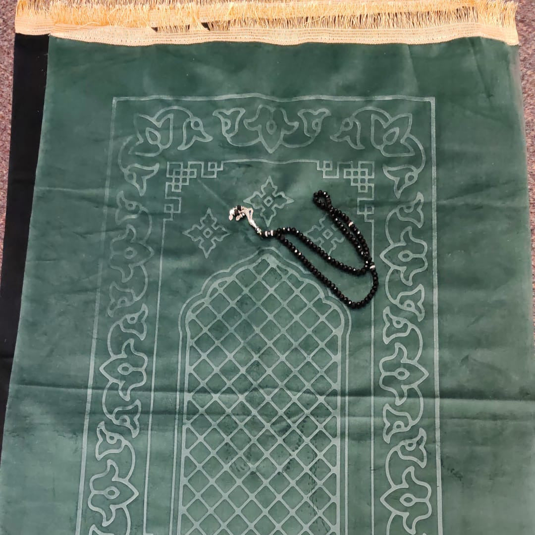 Islamic Janamaz Prayer Mat -Muslim