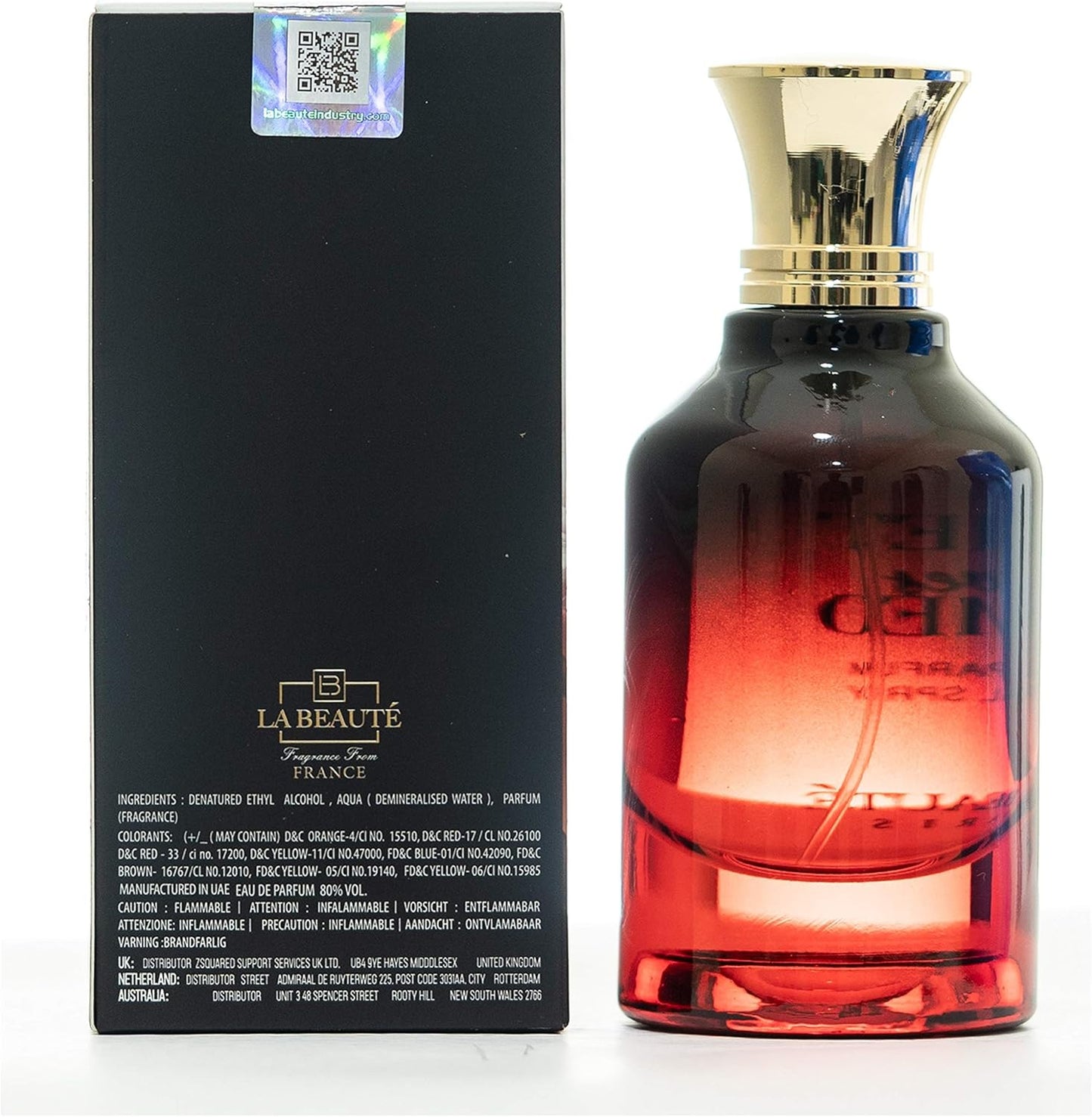 Juliet Loves Romeo Eau De Parfum 90ml by La Beaute Paris | Floral Gourmand Perfume for Women