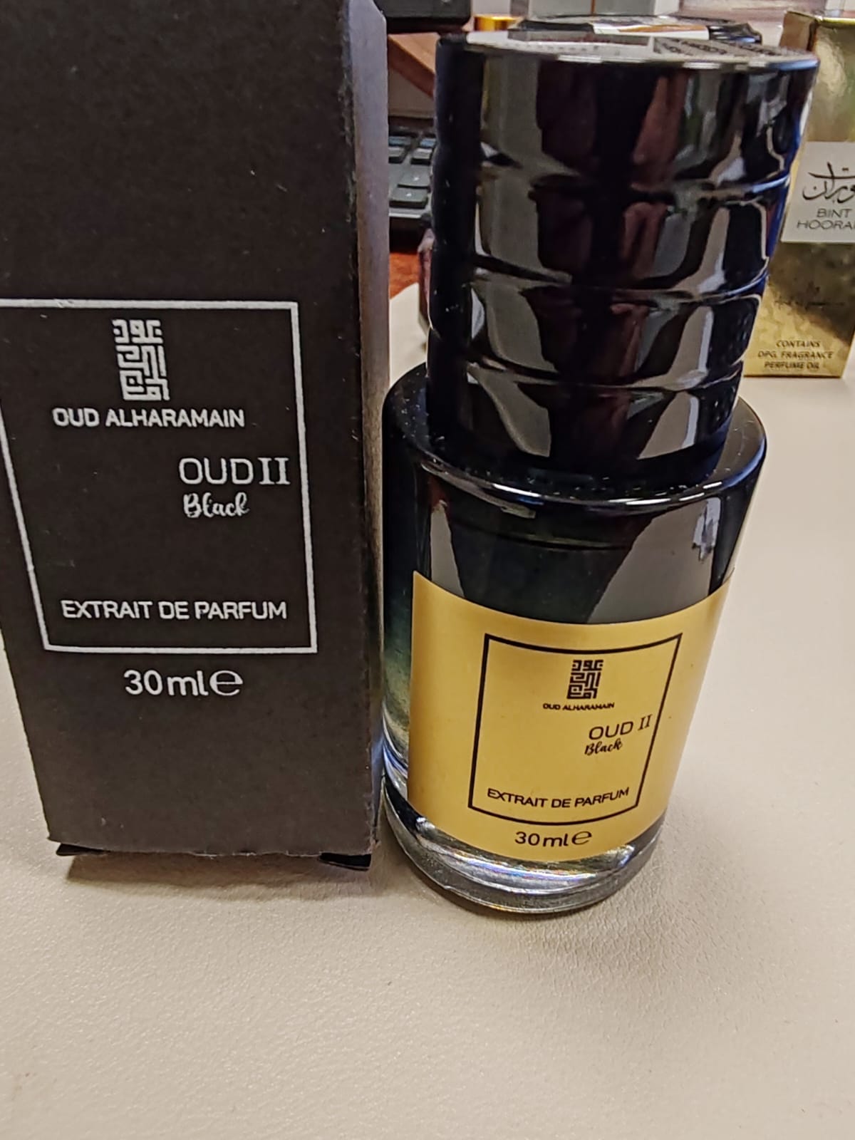 Oud II Black Extrait De Parfum 30ml by Oud Al Haramain | Intense Unisex Oud
