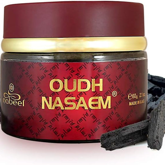 Oudh Nasaem Incense 60 g Nabeel Perfumes Heritage Collection 