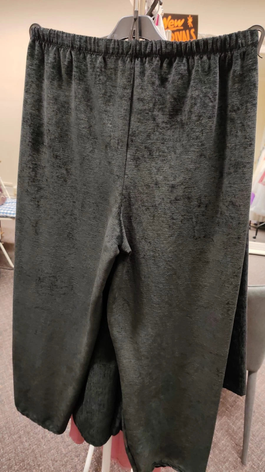 Women's Velvet Button-Up Tunic & Trousers Set1