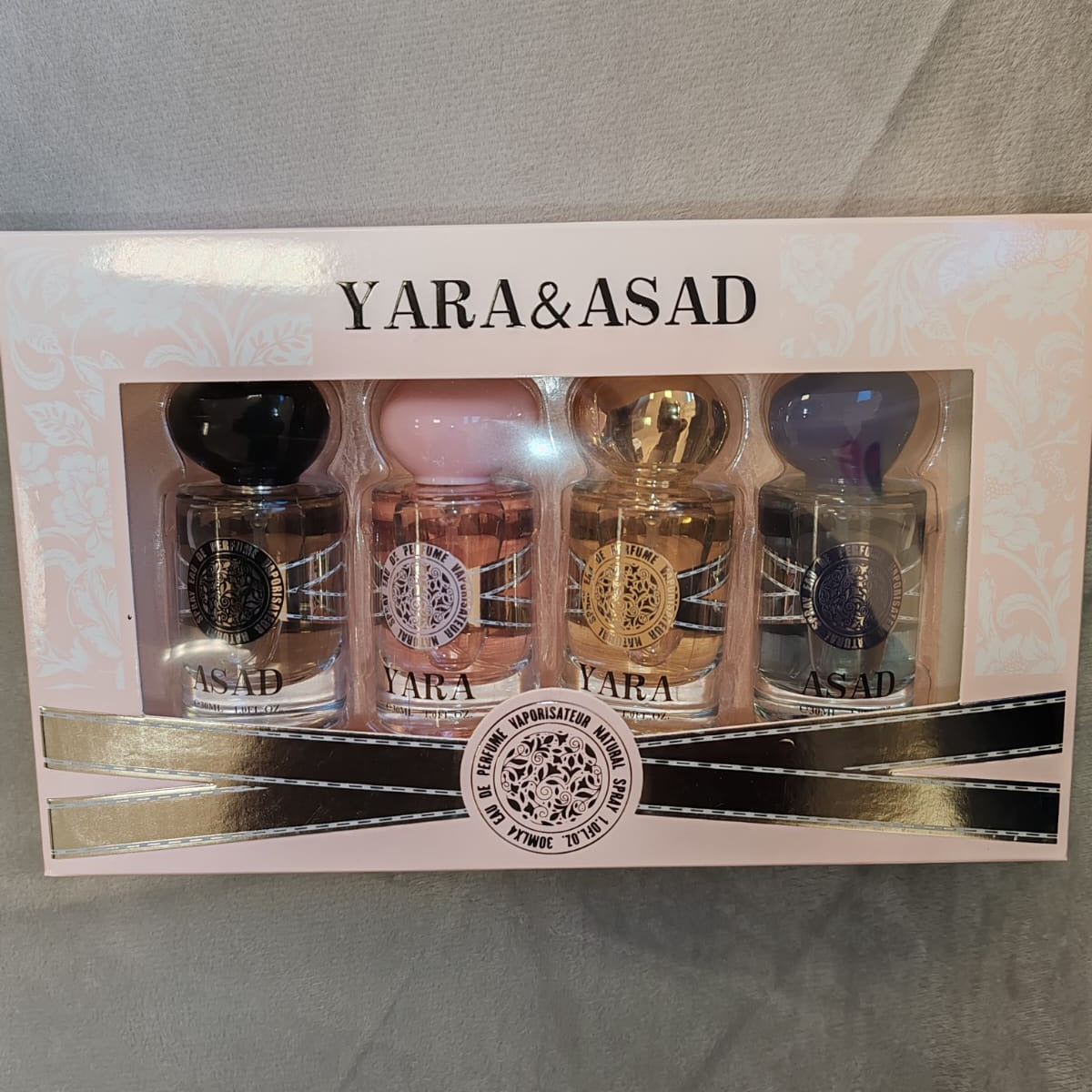 Yara & Asad 4-Piece Fragrance Luxury Gift Set - Premium Eau De Parfum Collection (4 x 30ml)