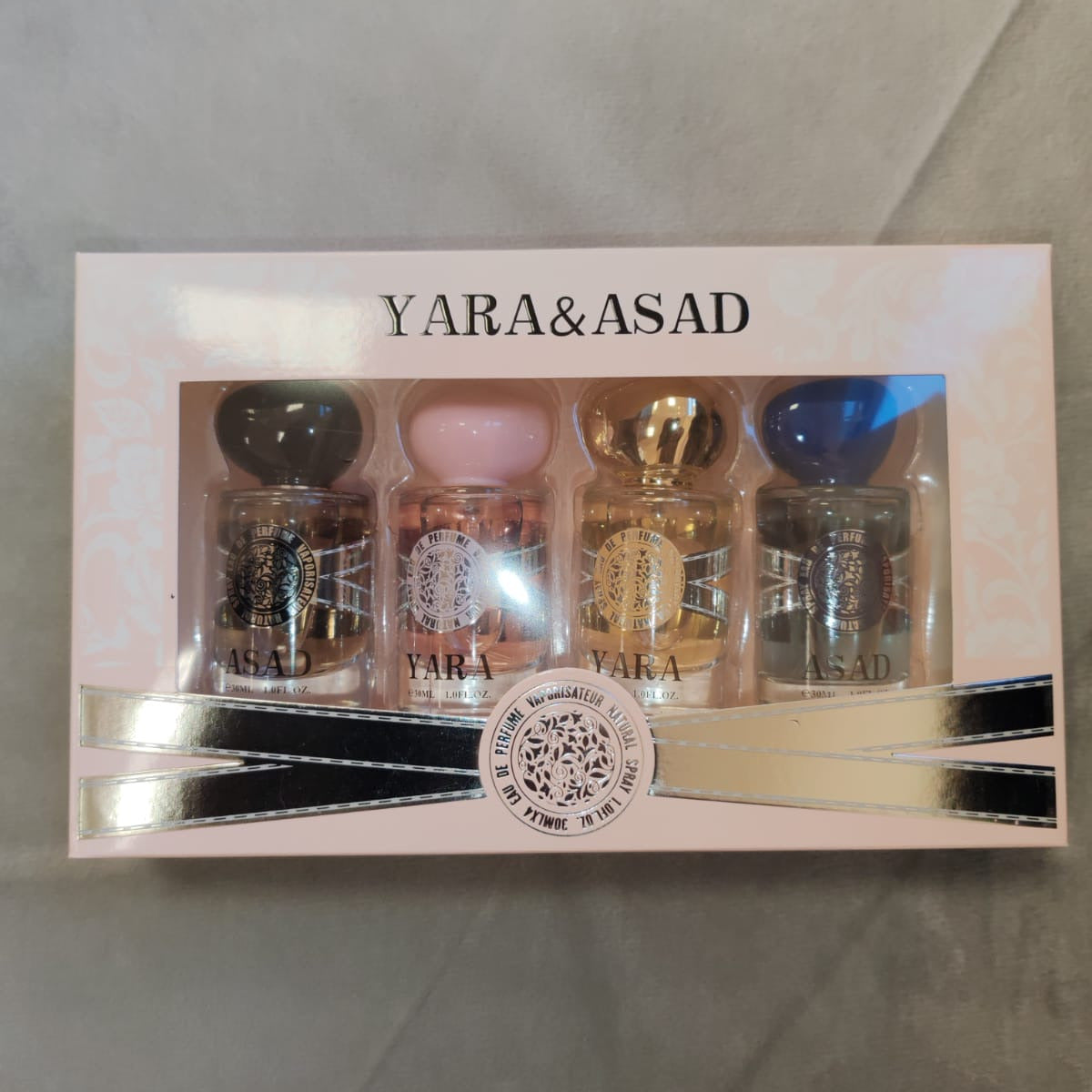Yara & Asad 4-Piece Fragrance Luxury Gift Set - Premium Eau De Parfum Collection (4 x 30ml)