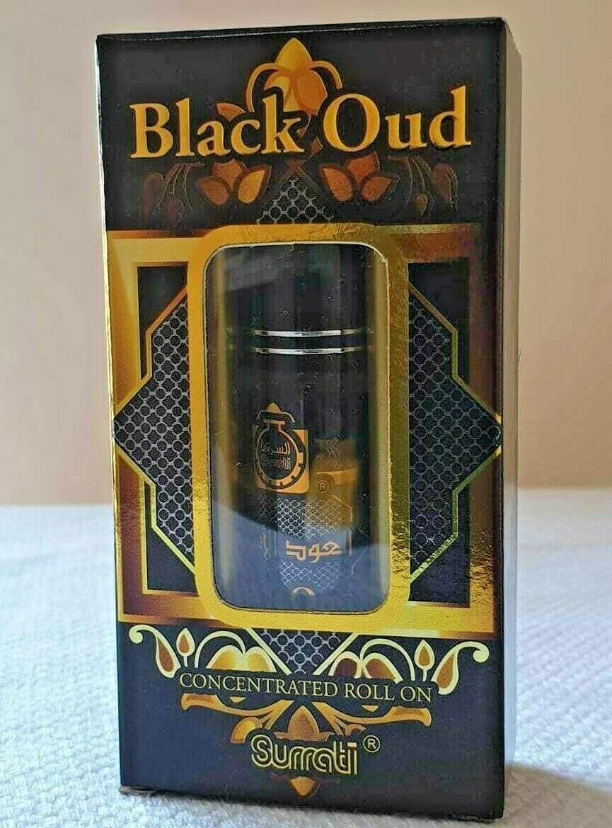 Surrati Black Oud Perfume Oil 6ml Roll-On