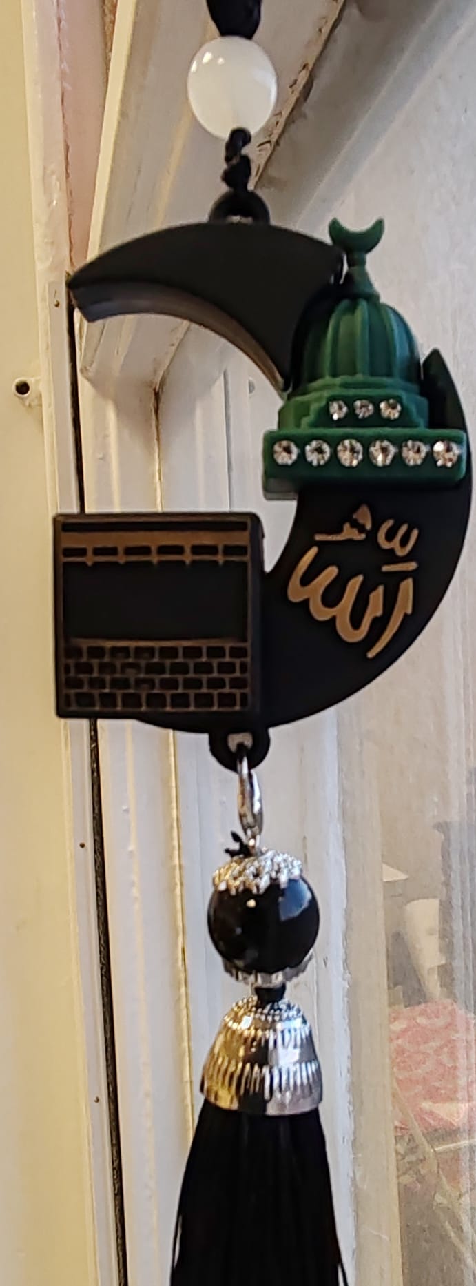 Islamic Car Hanging Ornament; Car Perfume – Kaaba; Green Dome