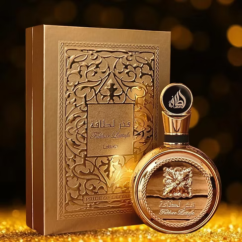 Fakhar Gold Lattafa Extrait Eau de Parfum 100ml | Luxury Unisex Floral Sweet Fragrance