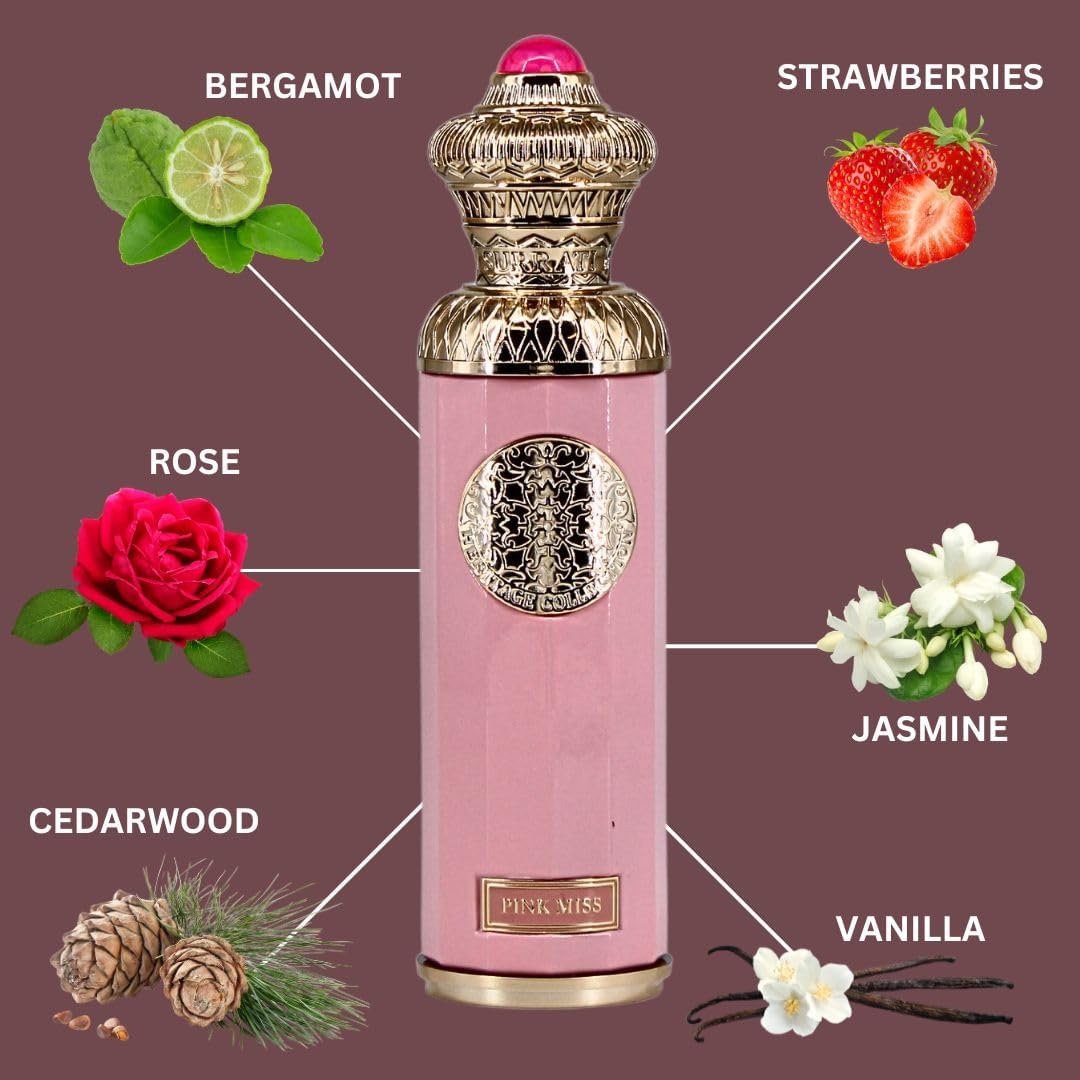 Surrati Pink Miss Arabic Perfume for Women Eau de Parfum 140ML