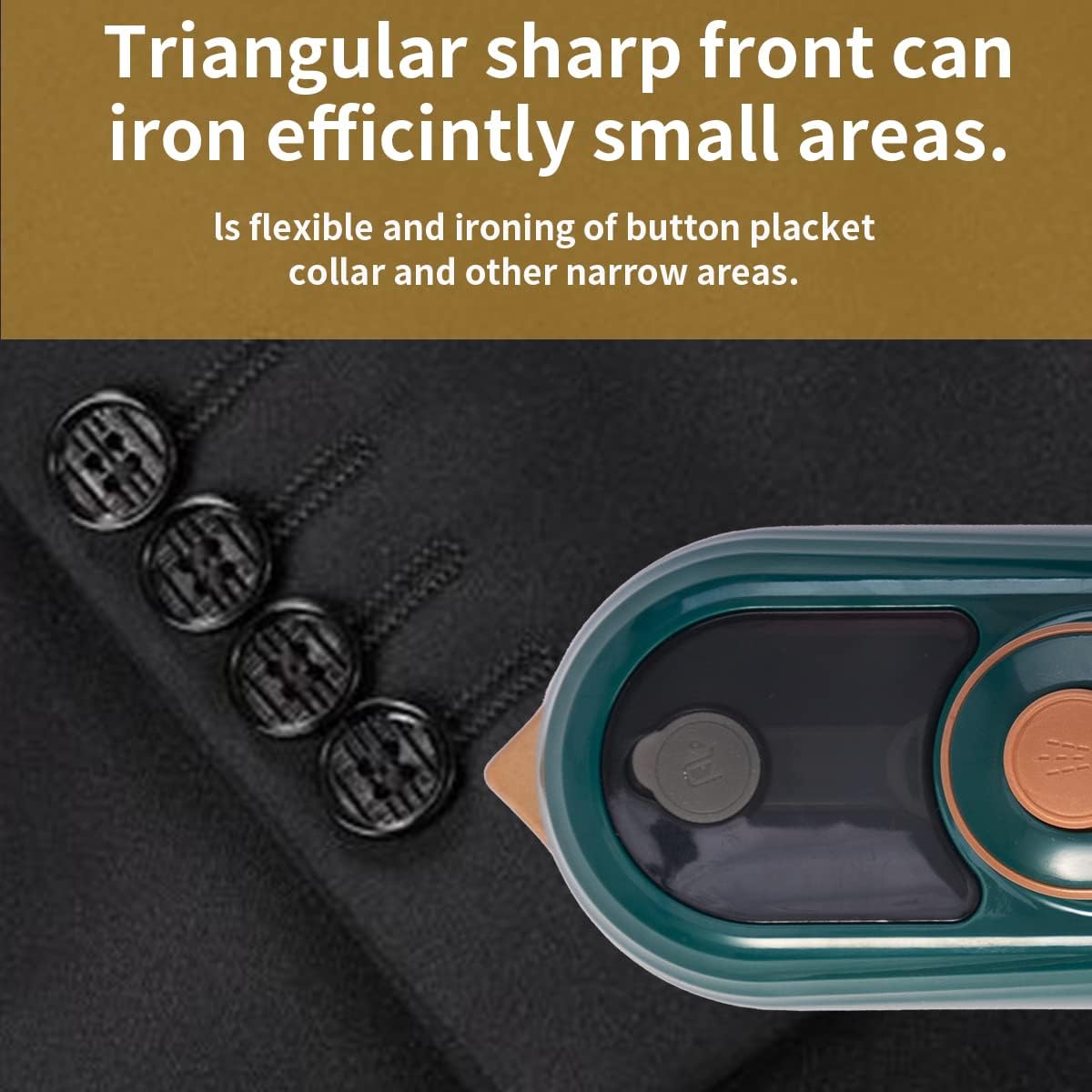Mini Iron for Clothes Portable Handheld Steam Iron