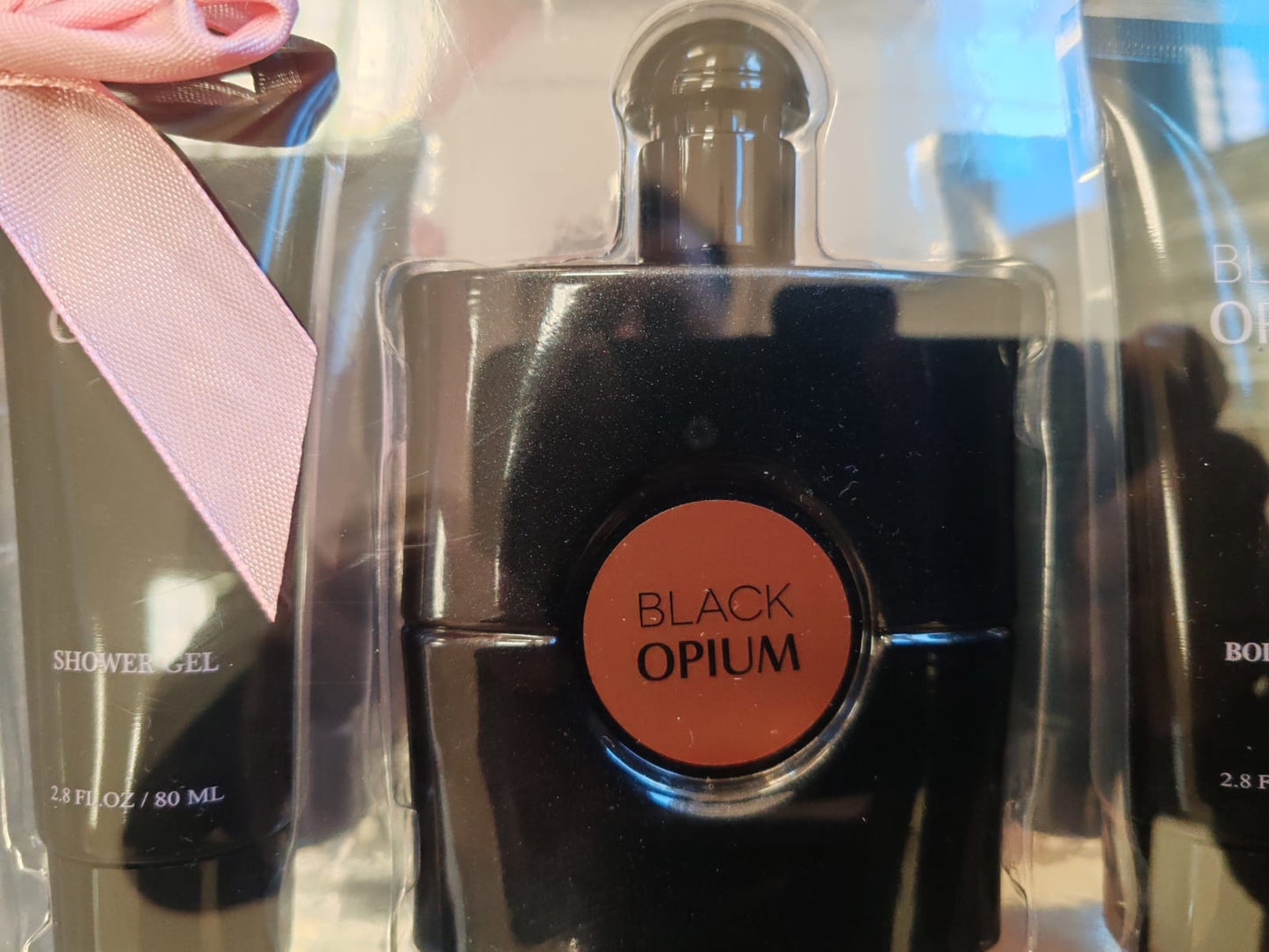 Black Opium Inspired 3-Piece Fragrance Gift Set for Women - Perfume, Body Lotion & Shower Gel