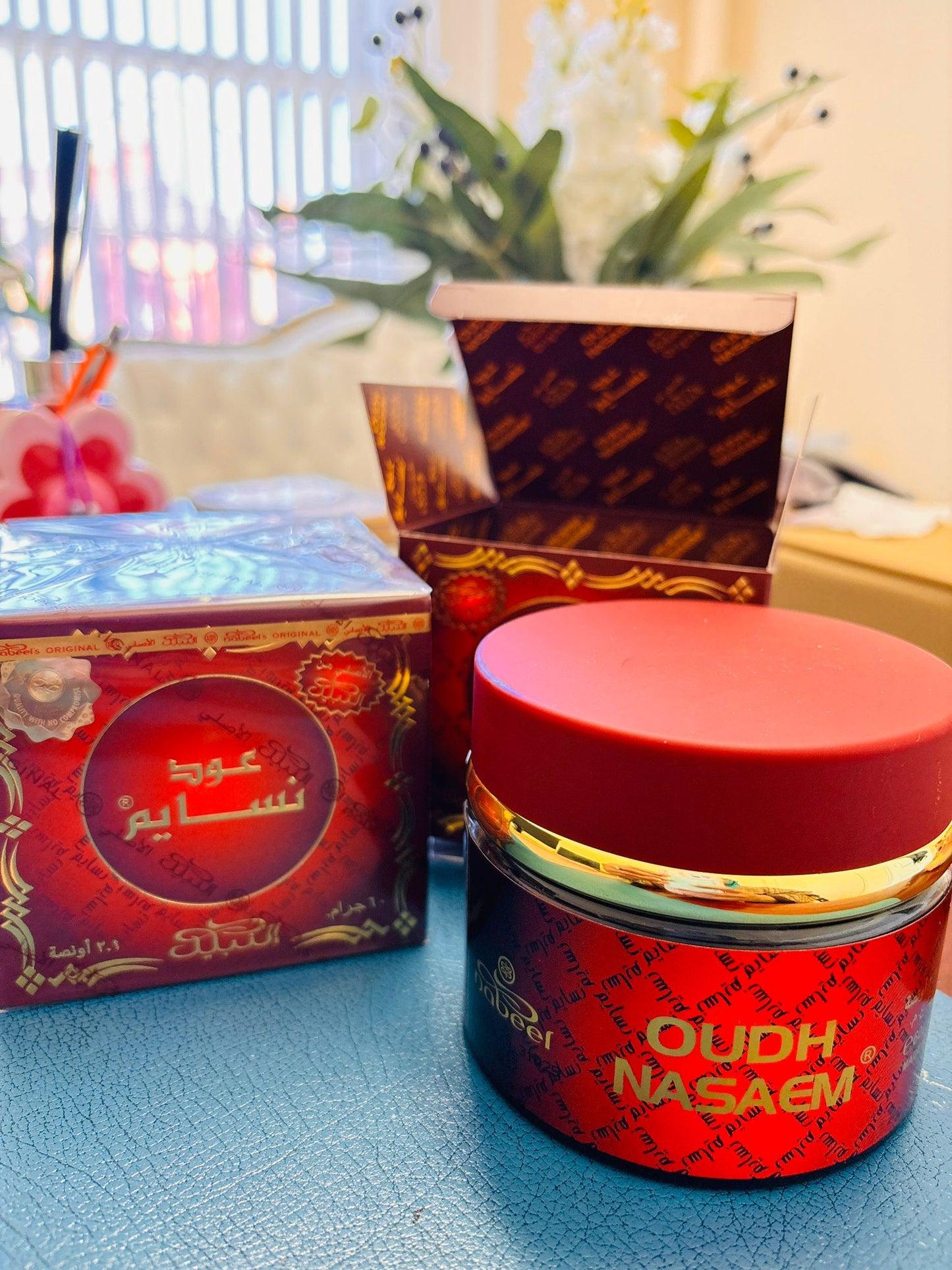Oudh Nasaem Incense 60 g Nabeel Perfumes Heritage Collection