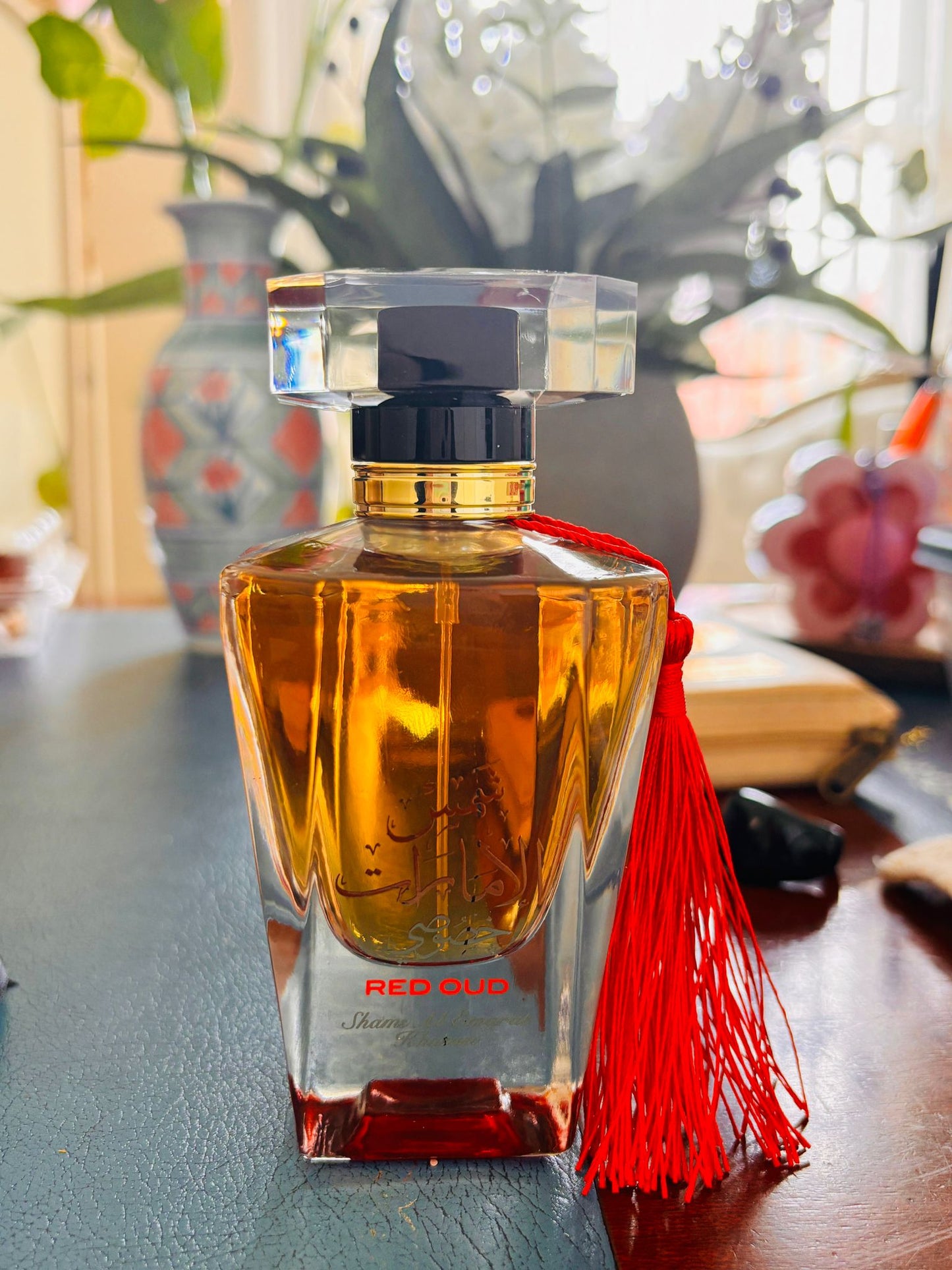 Shams Al Emarat Khususi Red Oud Eau de Parfum 100ML | Long-Lasting Unisex Arabic Perfume