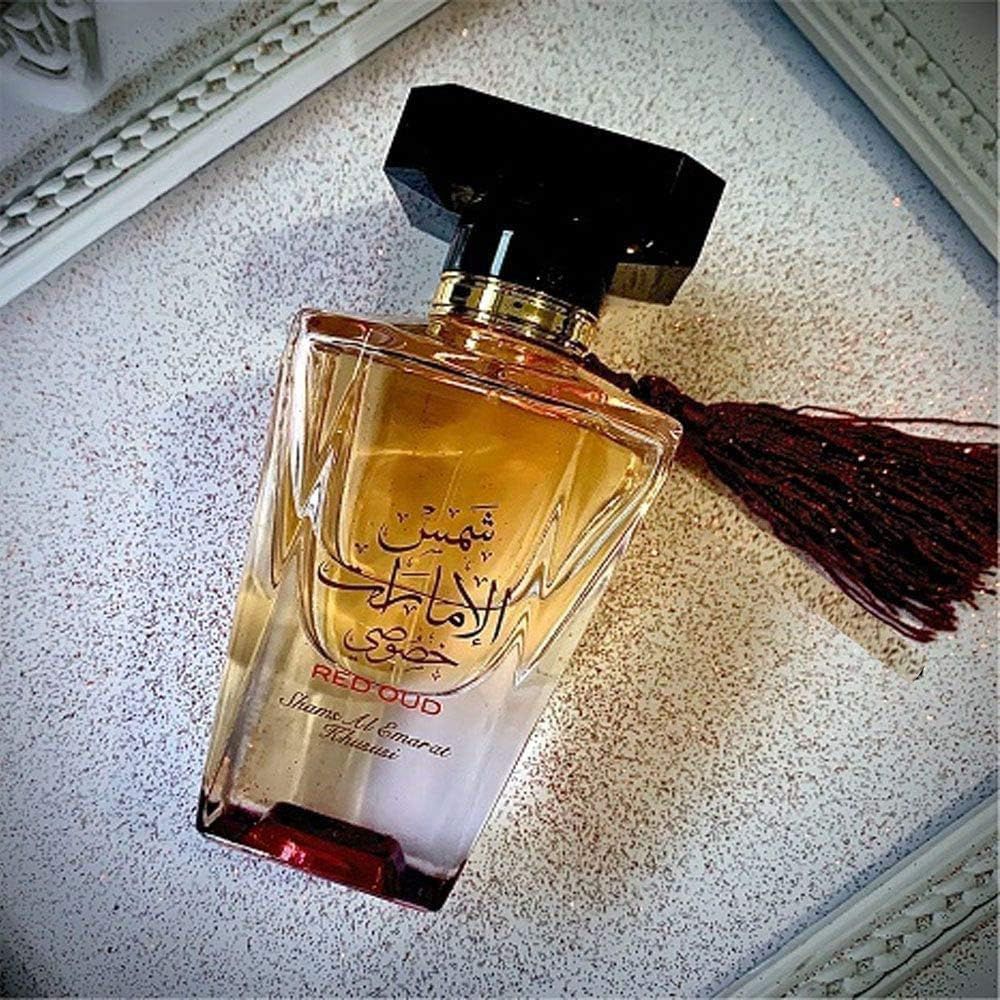 Shams Al Emarat Khususi Red Oud Eau de Parfum 100ML | Long-Lasting Unisex Arabic Perfume