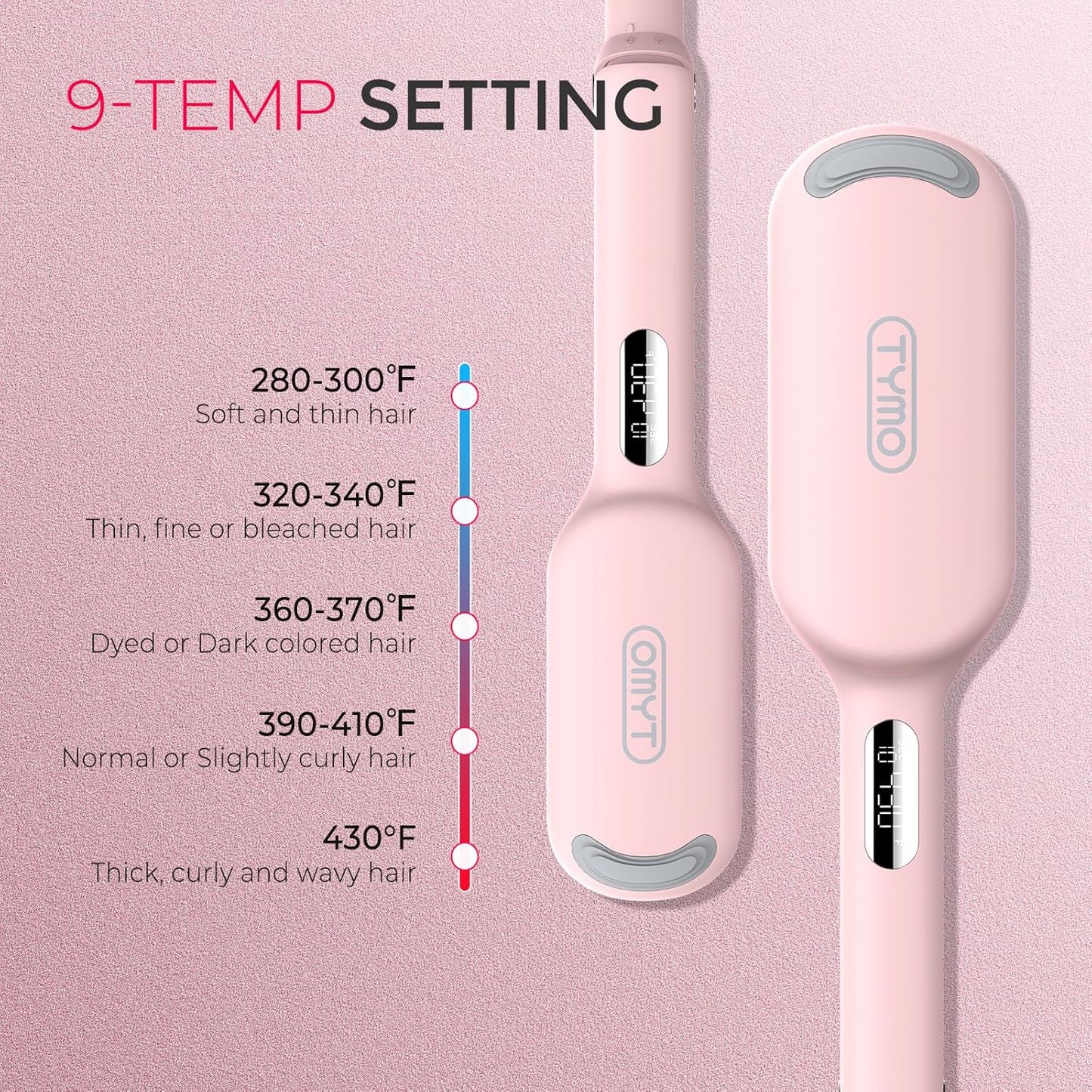 Hair Waver Curling Iron – Deep Wave TYMO ROVY 25mm