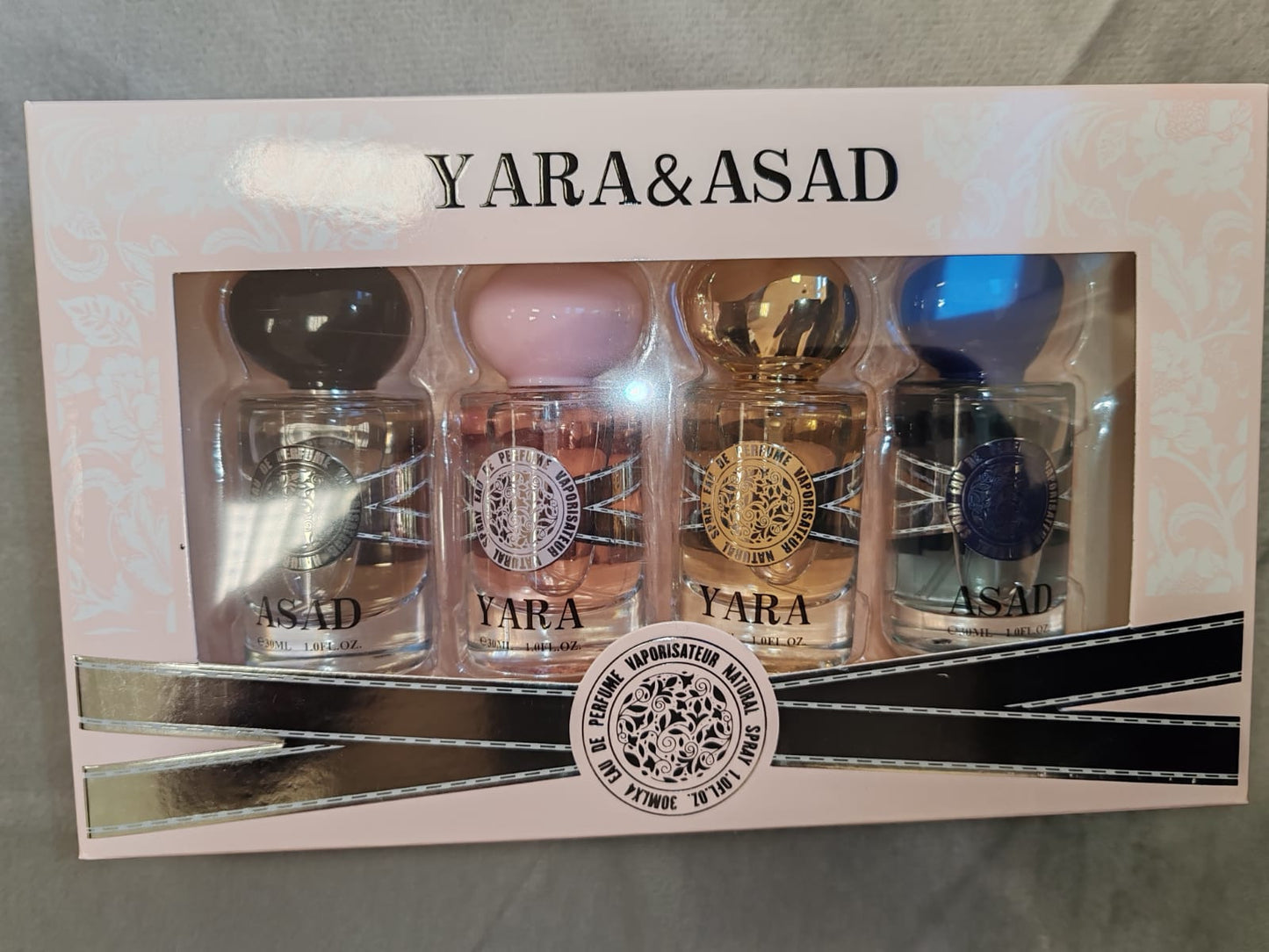 Yara & Asad 4-Piece Fragrance Luxury Gift Set - Premium Eau De Parfum Collection (4 x 30ml)