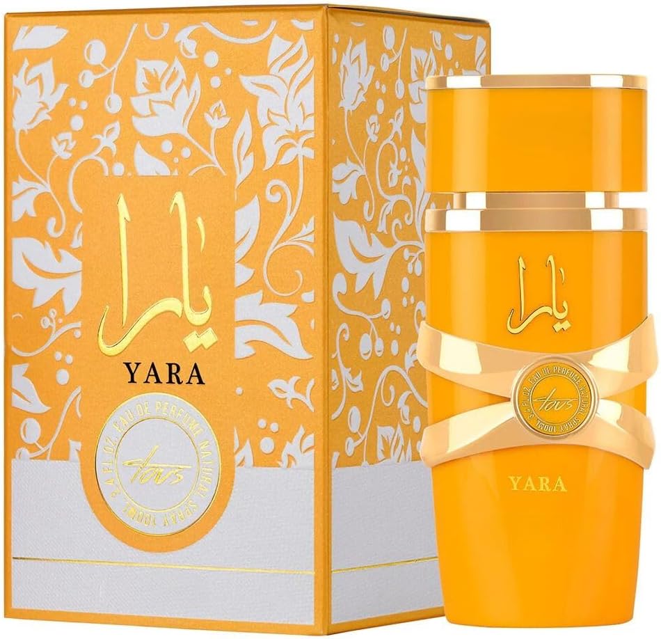 Yara Tous Perfume For Women 100ml – Sweet Vanilla; Tropical Arabian Eau De Parfum Long Lasting UAE Fragrance